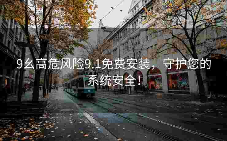 9幺高危风险9.1免费安装，守护您的系统安全！
